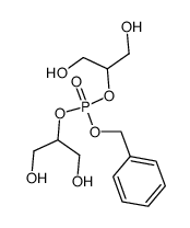 Benzyl-di-2-glyceryl-phosphat Structure