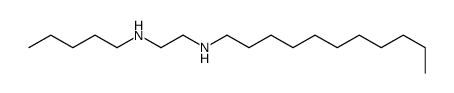 N-pentyl-N'-undecylethane-1,2-diamine结构式