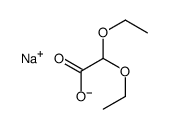 sodium,2,2-diethoxyacetate Structure