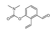 (2-ethenyl-3-formylphenyl) N,N-dimethylcarbamate结构式