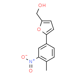 [5-(4-METHYL-3-NITRO-PHENYL)-FURAN-2-YL]-METHANOL结构式