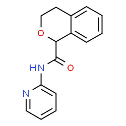 1H-2-Benzopyran-1-carboxamide,3,4-dihydro-N-2-pyridinyl-(9CI) picture