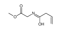 methyl 2-(but-3-enoylamino)acetate Structure