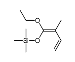 (1-ethoxy-2-methylbuta-1,3-dienoxy)-trimethylsilane结构式