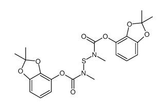 (2,2-dimethylbenzo[1,3]dioxol-4-yl) N-[(2,2-dimethylbenzo[1,3]dioxol-4-yl)oxycarbonyl-methyl-amino]sulfanyl-N-methyl-carbamate picture