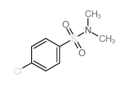 4-chloro-N,N-dimethyl-benzenesulfonamide structure