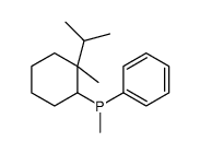 Methyl[methyl(1-methylethyl)cyclohexyl]phenylphosphine结构式