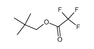 Acetic acid, 2,2,2-trifluoro-, 2,2-dimethylpropyl ester结构式