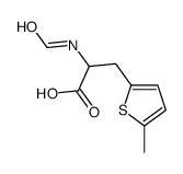 2-Thiophenepropanoicacid,alpha-(formylamino)-5-methyl-(9CI)结构式