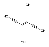 3,4-bis(2-hydroxyethynyl)hex-3-en-1,5-diyne-1,6-diol结构式