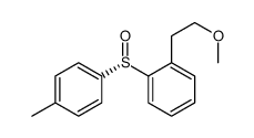 1-(2-methoxyethyl)-2-[(S)-(4-methylphenyl)sulfinyl]benzene Structure