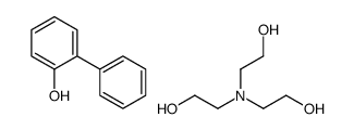 [1,1'-biphenyl]-2-ol, compound with 2,2',2''-nitrilotriethanol (1:1) structure