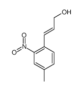 (E)-3-(4-Methyl-2-nitrophenyl)prop-2-en-1-ol structure