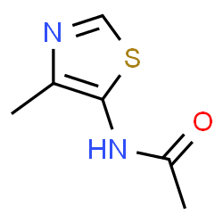 Thiazole,5-acetamido-4-methyl- (4CI) Structure