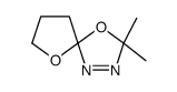 2,2-dimethyl-1,6-dioxa-3,4-diazaspiro[4.4]non-3-ene Structure