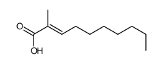 2-methyldec-2-enoic acid Structure