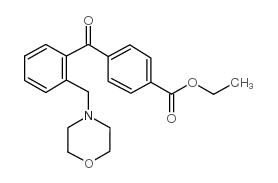 4'-CARBOETHOXY-2-MORPHOLINOMETHYL BENZOPHENONE图片