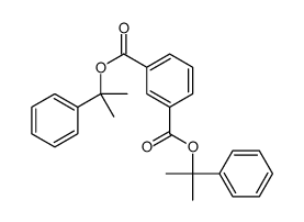 bis(2-phenylpropan-2-yl) benzene-1,3-dicarboxylate Structure