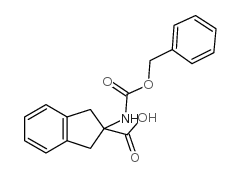 2-CBZ-AMINO-INDAN-2-CARBOXYLIC ACID structure