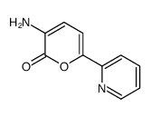 3-amino-6-pyridin-2-ylpyran-2-one Structure