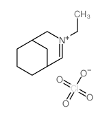 3-ethyl-3-azoniabicyclo[3.3.1]non-3-ene,perchlorate Structure