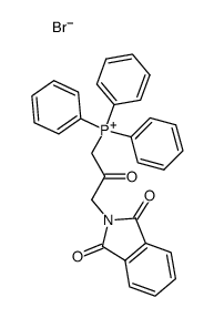 (2-oxo-3-phthalimidopropyl)(triphenyl)phosphonium bromide Structure