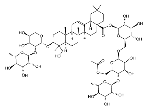 Kizuta saponin K11 Structure