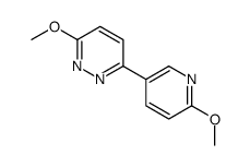 3-methoxy-6-(6-methoxypyridin-3-yl)pyridazine structure