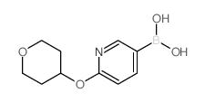 (6-((TETRAHYDRO-2H-PYRAN-4-YL)OXY)PYRIDIN-3-YL)BORONIC ACID picture