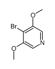 4-Bromo-3,5-dimethoxypyridine structure