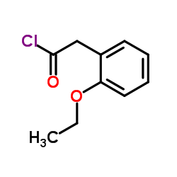 2-(2-ethoxyphenyl)acetyl chloride结构式