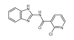 N-(1H-Benzimidazole-2-yl)-2-chloropyridine-3-carboxamide结构式