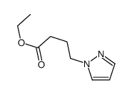 ethyl 4-pyrazol-1-ylbutanoate Structure