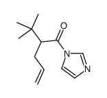 2-tert-butyl-1-imidazol-1-ylpent-4-en-1-one Structure