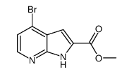 methyl 4-bromo-1H-pyrrolo[2,3-b]pyridine-2-carboxylate picture