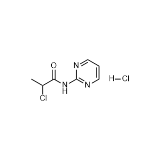 2-氯-N-(嘧啶-2-基)丙酰胺盐酸盐图片