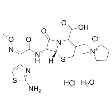 Cefepime Dihydrochloride Monohydrate Structure