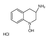 (3S)-1-hydroxy-3,4-dihydro-2H-quinolin-3-amine,hydrochloride structure