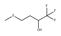 1,1,1-Trifluoro-4-(methylthio)butan-2-ol Structure