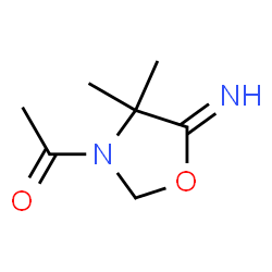 5-Oxazolidinimine, 3-acetyl-4,4-dimethyl- (9CI) picture