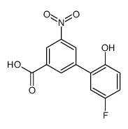 3-(5-fluoro-2-hydroxyphenyl)-5-nitrobenzoic acid Structure