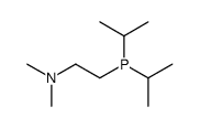 2-di(propan-2-yl)phosphanyl-N,N-dimethylethanamine Structure