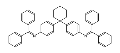 4,4'-(cyclohexane-1,1-diyl)bis(N-(diphenylmethylene)aniline)结构式