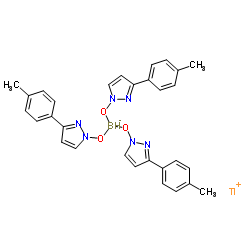 hydrotris(3-p-tolylpyrazol-1-yl)borate,thallium salt Structure