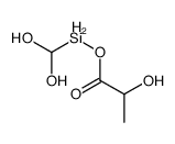 dihydroxymethylsilyl 2-hydroxypropanoate结构式