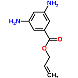 Benzoic acid, 3,5-diamino-, 2-propenyl ester (9CI) Structure