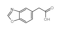 2-(苯并[d]噁唑-5-基)乙酸结构式