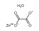 zinc(II) oxalate dihydrate Structure