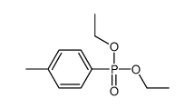 P-TOLYL-PHOSPHONIC ACID DIETHYL ESTER Structure