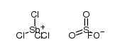 tetrachloroantimonium fluorosulfate结构式